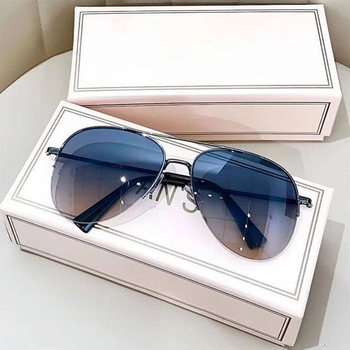 Pilot solbriller for menn med gradient linser UV400 | Skanto
