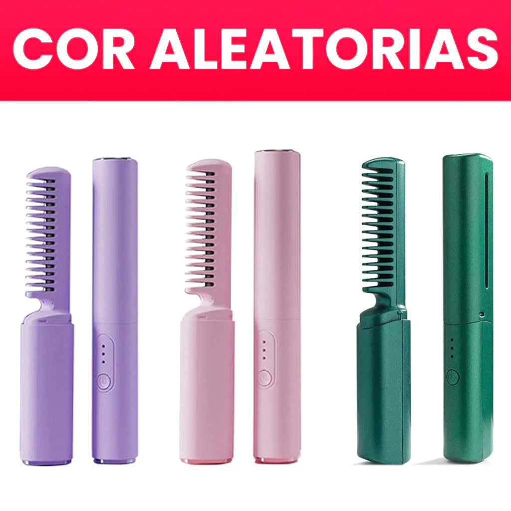 Skanto | Glatzza Mini-Glattbørste — Silky smooth drømmehår på 60 sekunder som fanger alles blikk!