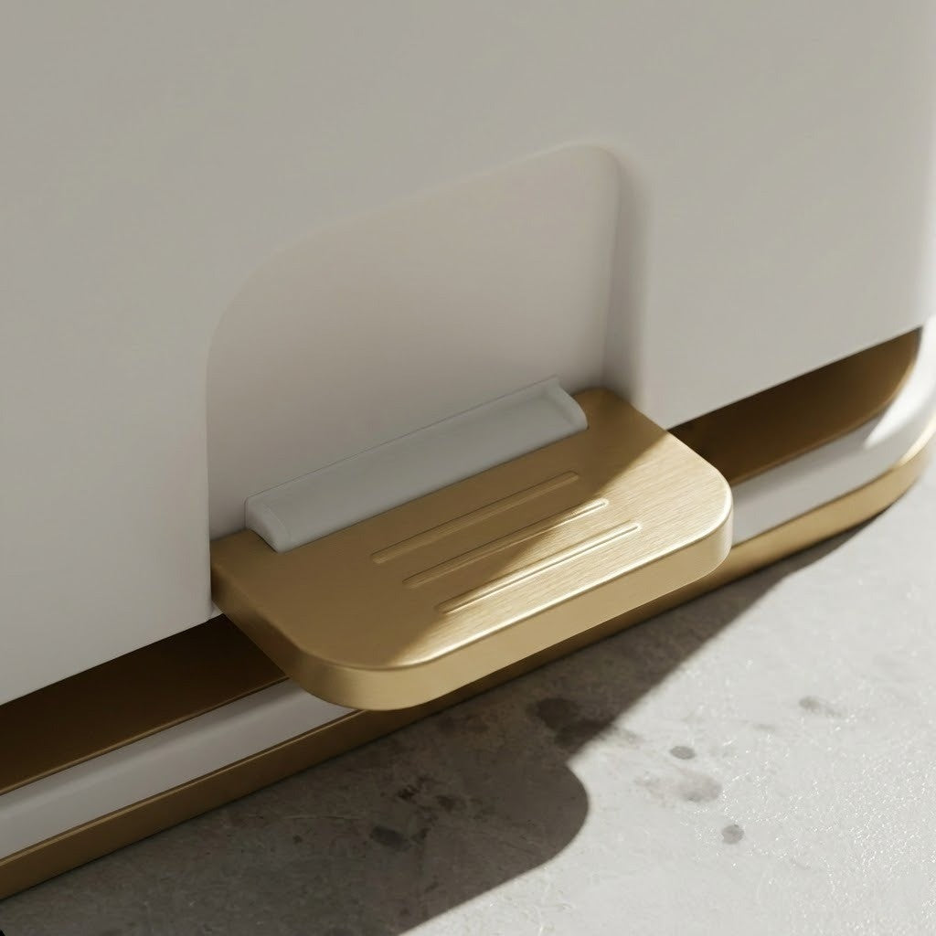 Easy-Clean Elegant Bathroom Trash Can | Skanto