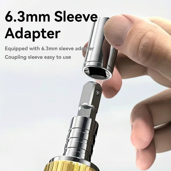 14in1 Multi-butikk ratchet skrutrekker sett