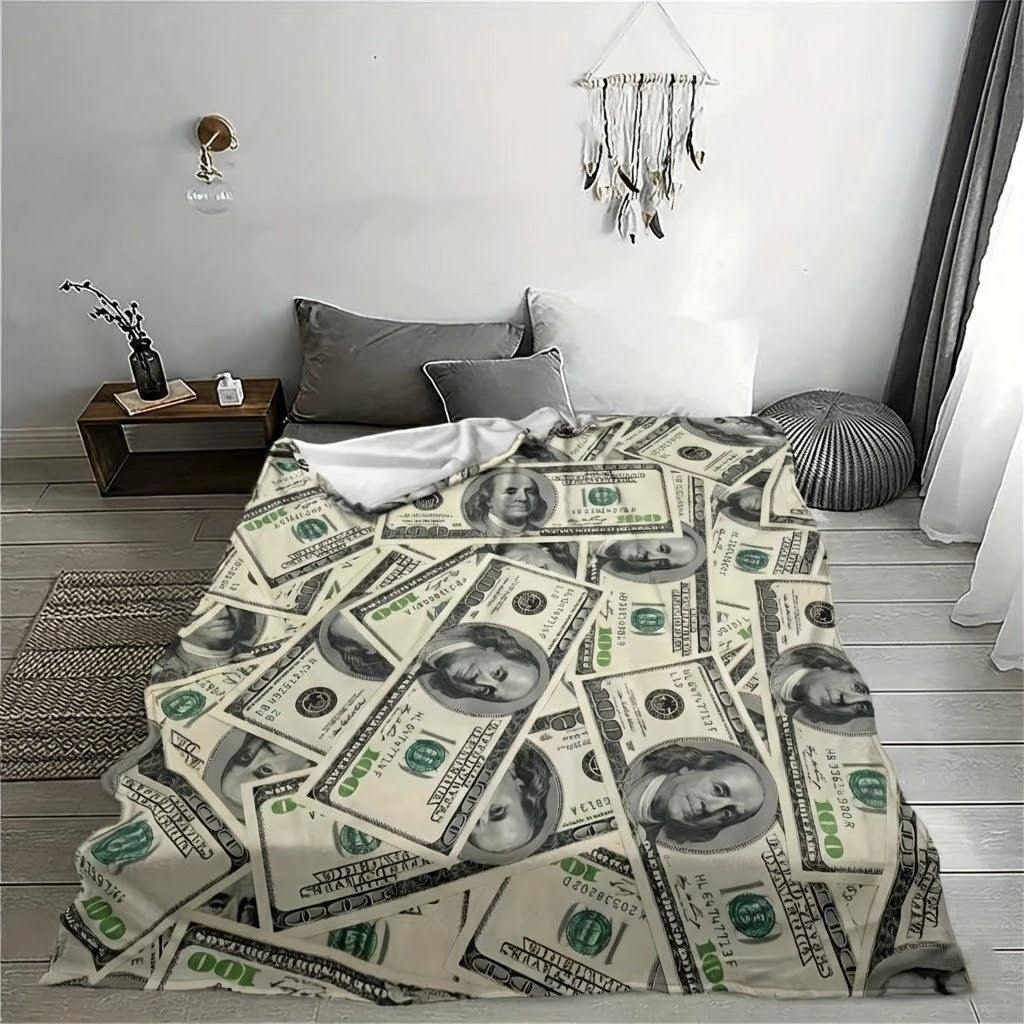 Lustige Penger Penger Myk Sofa Skantoanket | Skanto