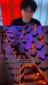 Skanto | Luminous LED Bat Wall Stickers 24PCS