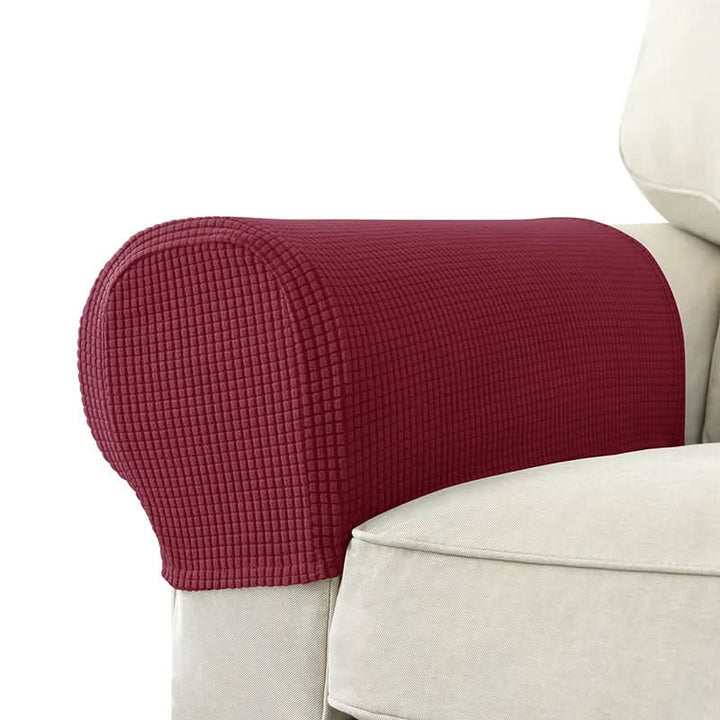2-teilige wasserdichte Armlehnenbezüge mit Jacquard-Muster