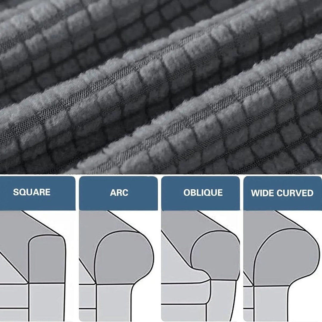2-teilige wasserdichte Armlehnenbezüge mit Jacquard-Muster