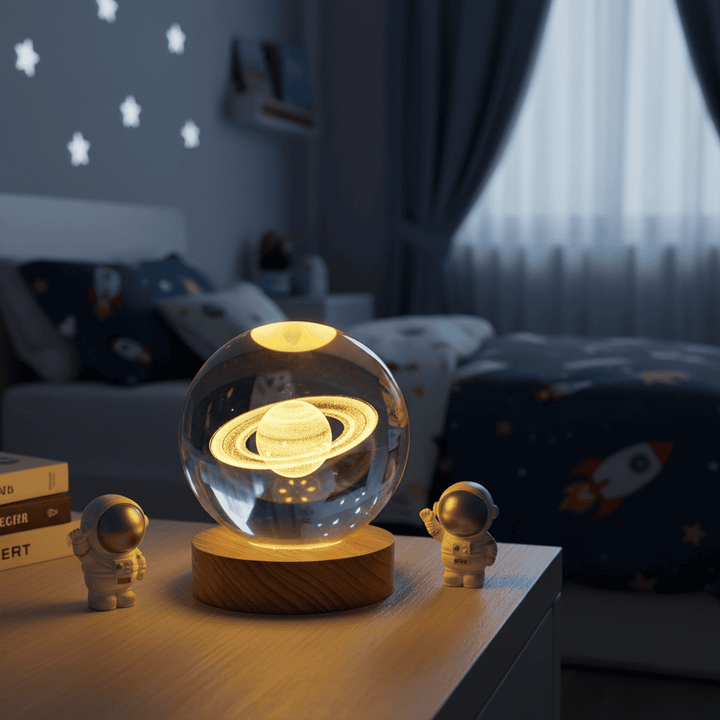 Skanto | Elegant 3D LED Nattlys med funklende stjernes effekt