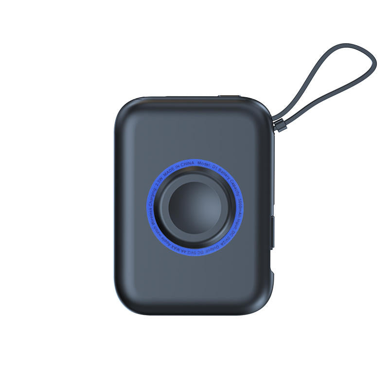 Skanto | Bærbar smarttelefonklokke 2-i-1 med innebygd datakabel og powerbank