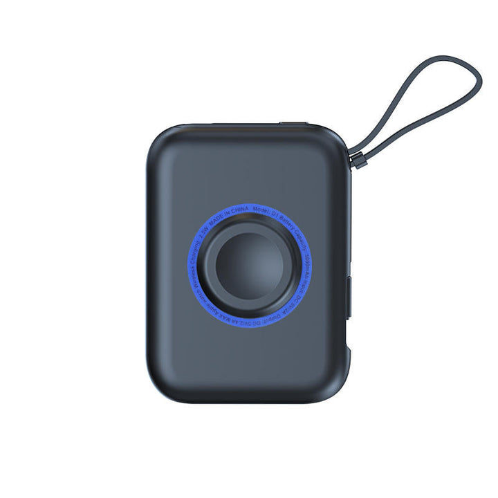 Skanto | Bærbar smarttelefonklokke 2-i-1 med innebygd datakabel og powerbank