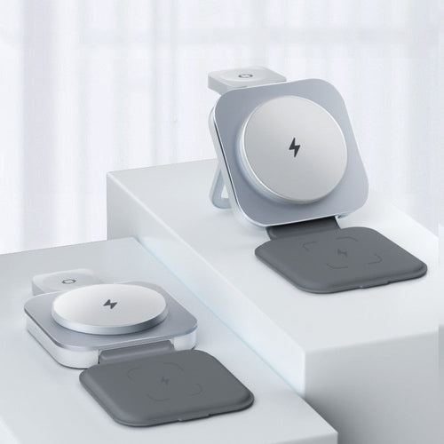 Skanto | Tre-i-én Foldsbar Magnetisk Trådløs Lademonitor