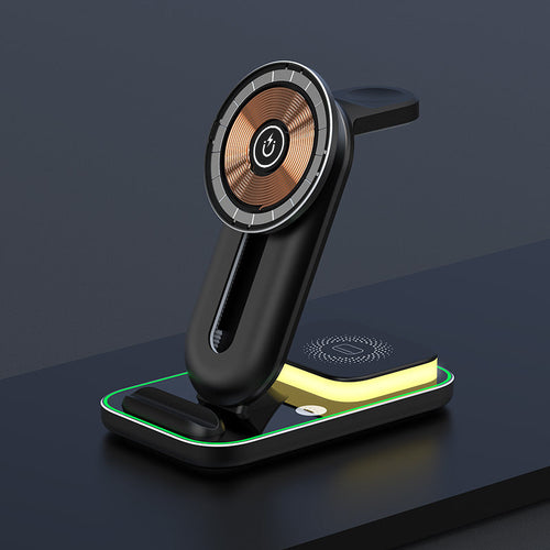 Skanto | Multi-funksjonell magnetisk trådløs lading telefon stativ