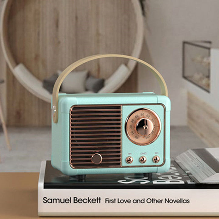 Skanto | Retro Bluetooth Subwoofer Mini Høyttaler
