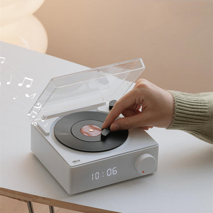Skanto | Retro Vinyl Trådløs Bluetooth Høyttaler