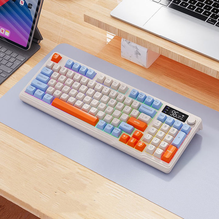 Skanto | Oppladbart Stille Dual Mode Bluetooth Trådløst Tastatur