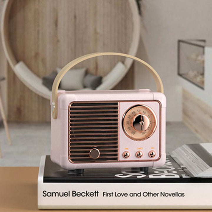 Skanto | Retro Bluetooth Subwoofer Mini Høyttaler
