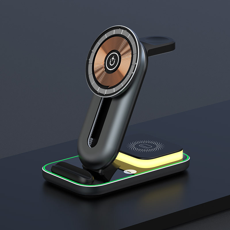 Skanto | Multi-funksjonell magnetisk trådløs lading telefon stativ