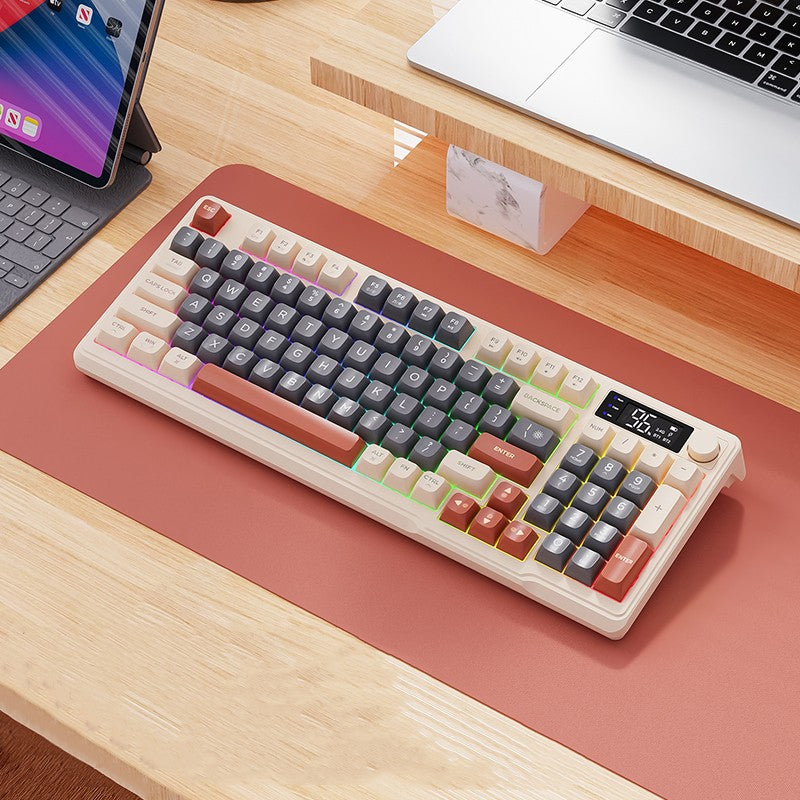 Skanto | Oppladbart Stille Dual Mode Bluetooth Trådløst Tastatur
