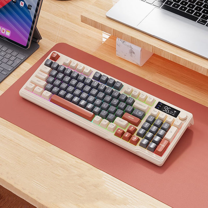 Skanto | Oppladbart Stille Dual Mode Bluetooth Trådløst Tastatur