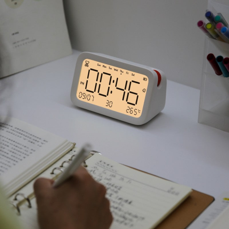 Skanto | Minimalistisk Fasjonabel Smart Elektronisk Vekkerklokke Med Nattlys