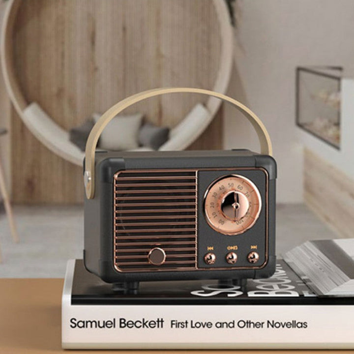 Skanto | Retro Bluetooth Subwoofer Mini Høyttaler