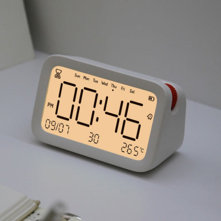 Skanto | Minimalistisk Fasjonabel Smart Elektronisk Vekkerklokke Med Nattlys