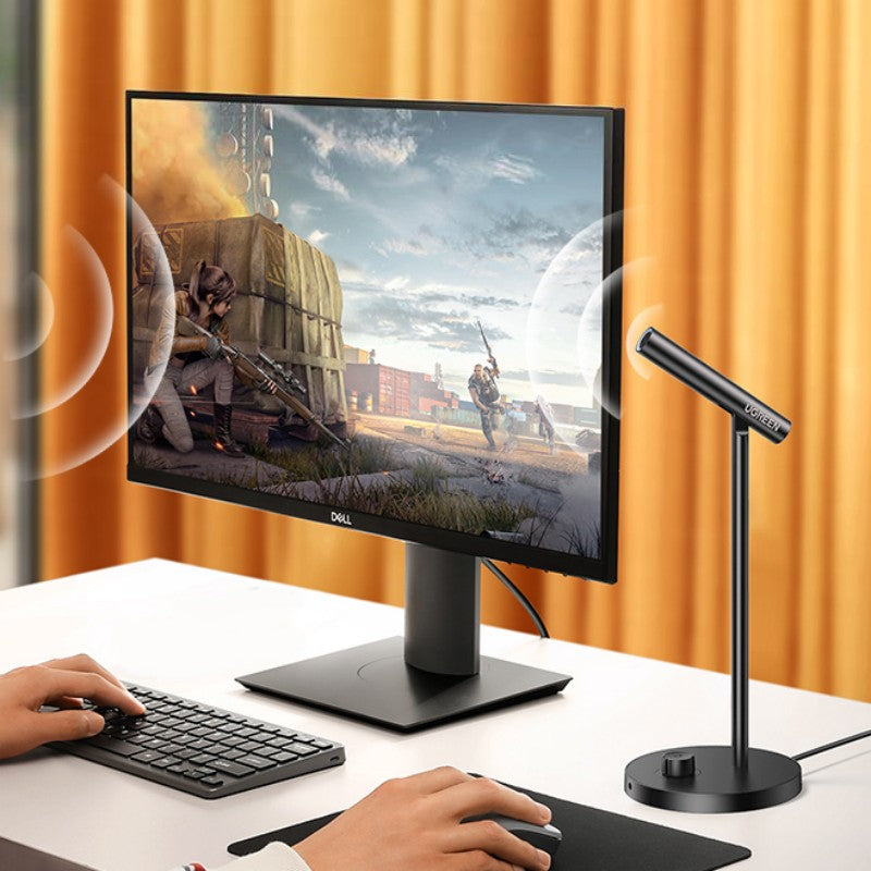 Skanto | USB Desktop Ekstern Intelligente Støy Reduksjons Mikrofon