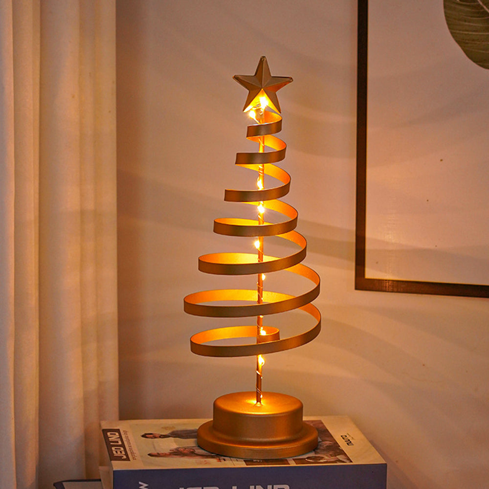 Skanto | Bordlampe med LED-lamper og metalltre