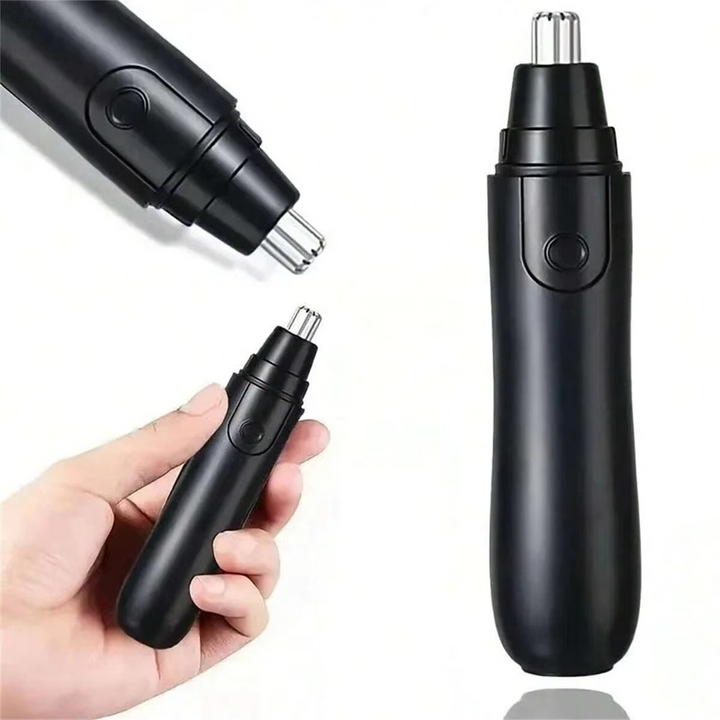 Skanto | Men’s Oppladbar USB Øre- og Nesehårtrimmer, Smerteløs Ansikt- og Brynpleier