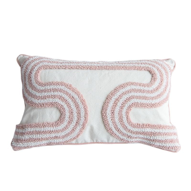 Abstrakte Loop-Tufted Pute | Skanto
