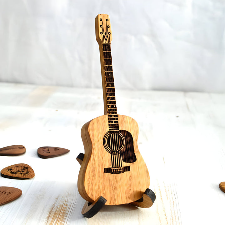 Skanto | Akustisk gitarplekter oppbevaringsboks