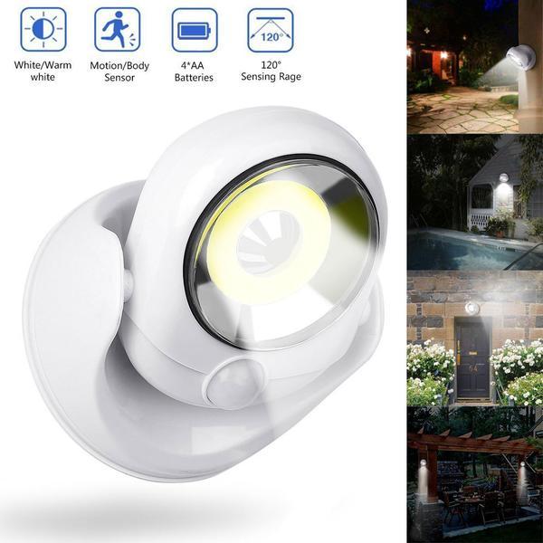 Skanto | LED-lampe med bevegelsessensor – Ultra lys og energisparende