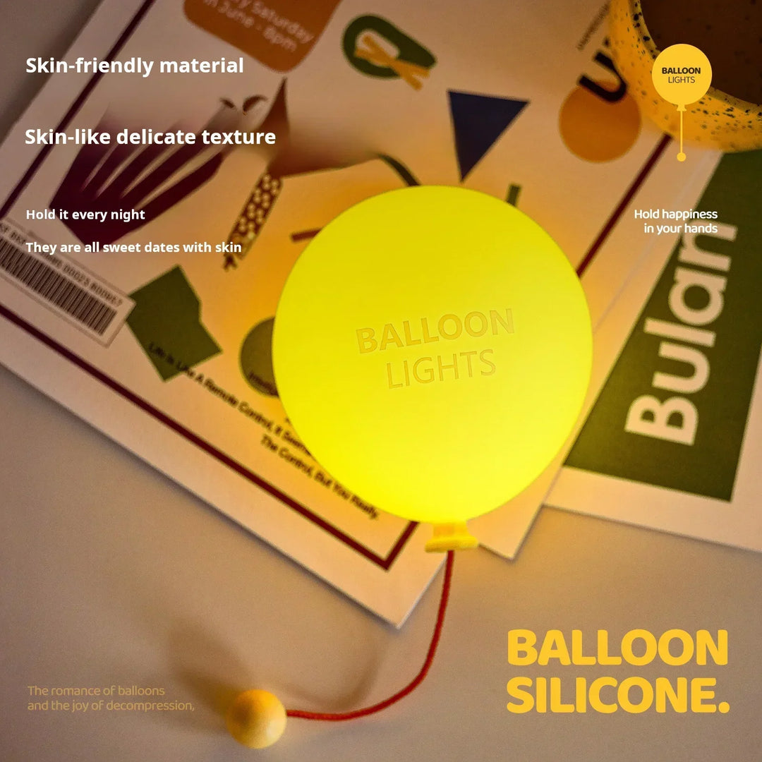 Myk Glød Ballon Nattlampe