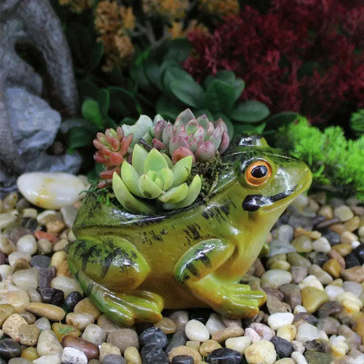 Skanto | Søt Pustende Blomsterpotte - FroggyPot