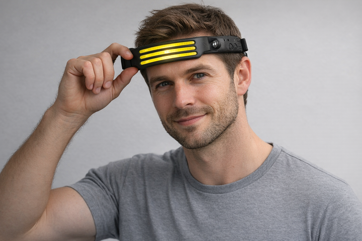 Skanto | NightRunner Pro – 1500 Lumens for Løping og Fotturer