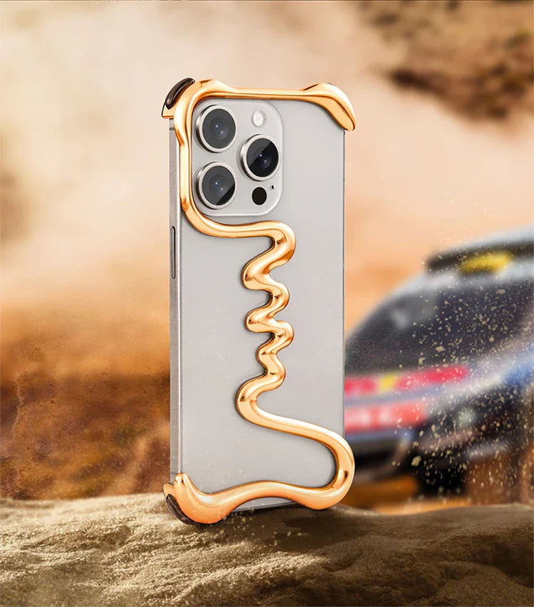 Skanto | Metalllegering rammefri iPhone-deksel