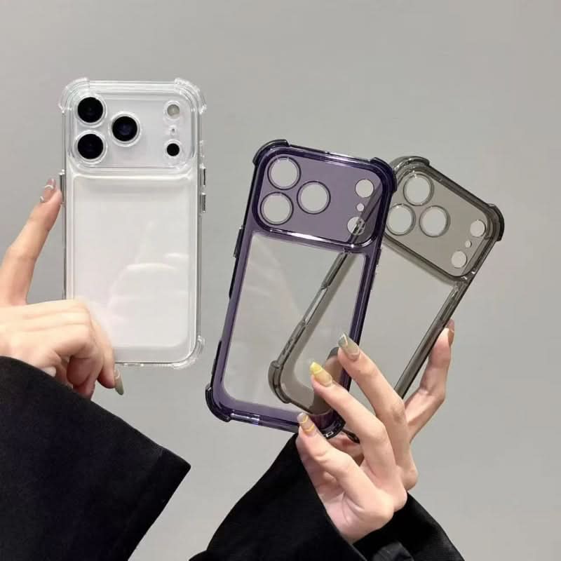 Skanto | Støtsikkert Gjennomsiktig Bumperdeksel for iPhone