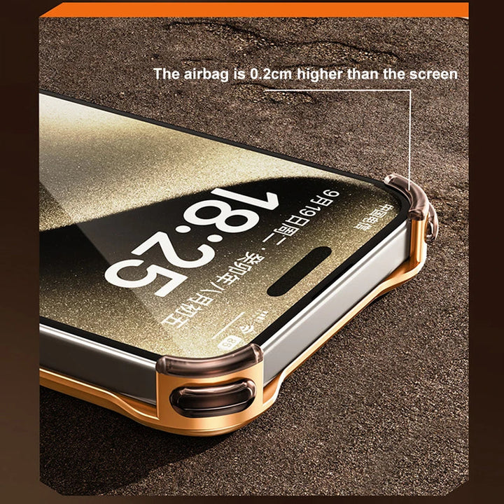 Skanto | Metalllegering rammefri iPhone-deksel