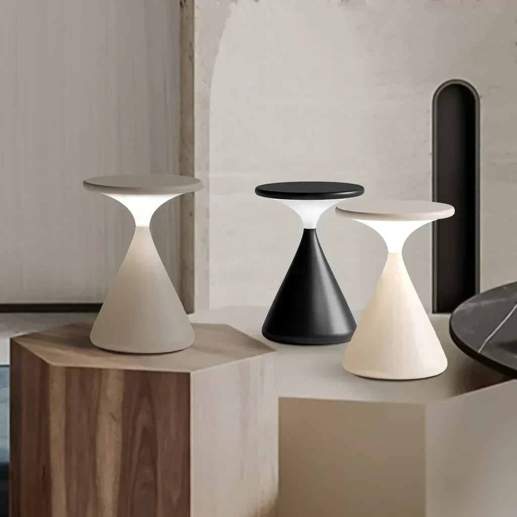 Skanto | ZenLume - Beroligende timeglass skrivebordslampe