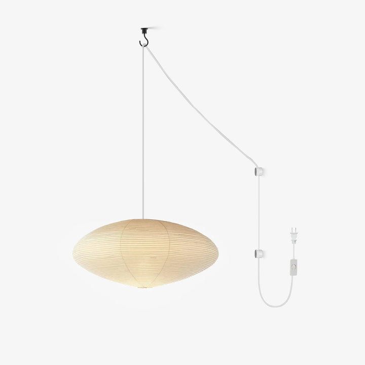 Moderne Papirlanterne Pendel Taklampe – Inspirert av Japansk Design | Skanto