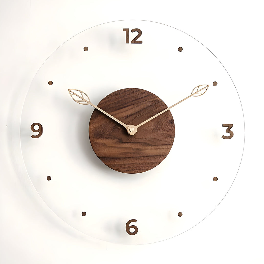 Minimalistisk, stille veggklokke med et enkelt design for ethvert rom Skanto