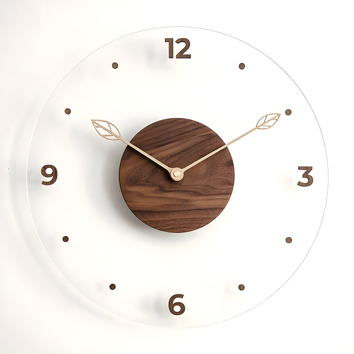 Minimalistisk, stille veggklokke med et enkelt design for ethvert rom Skanto