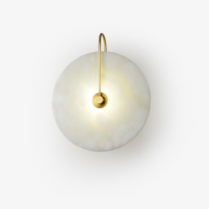 Norvo | Alabaster LED Vegglampe – Eleganse og Rolighet i Lys
