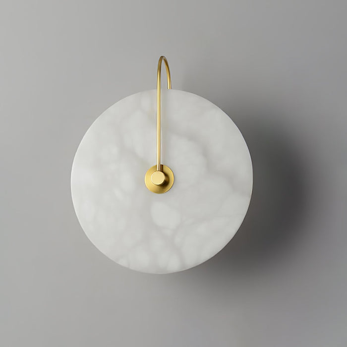 Norvo | Alabaster LED Vegglampe – Eleganse og Rolighet i Lys