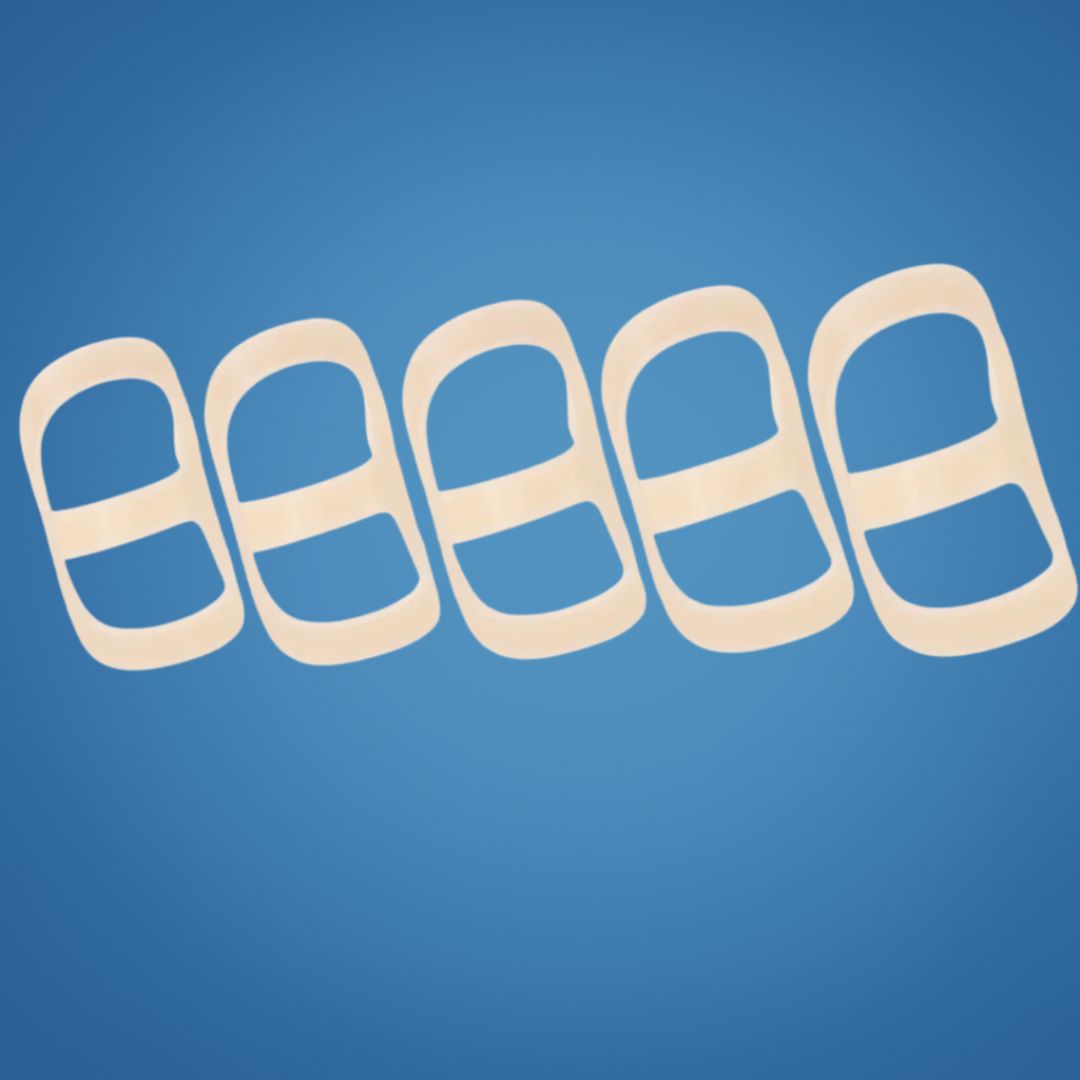 8 Ring Splint – Smertelindring Stabilitet – Vanntett plast – Daglig bruk ved fingerbelastning Kalde