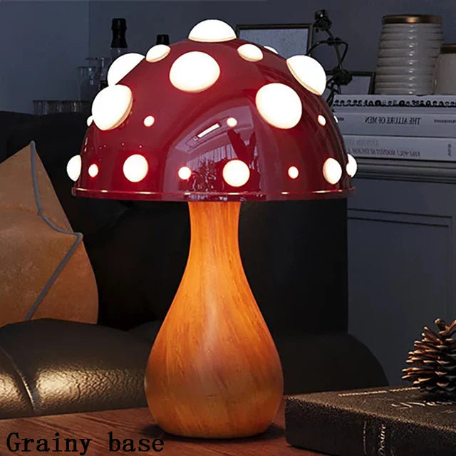 Mushroom Lamp – Retro LED Bordlampe i Sopdesign for Koselige Innendørsrom | Skanto