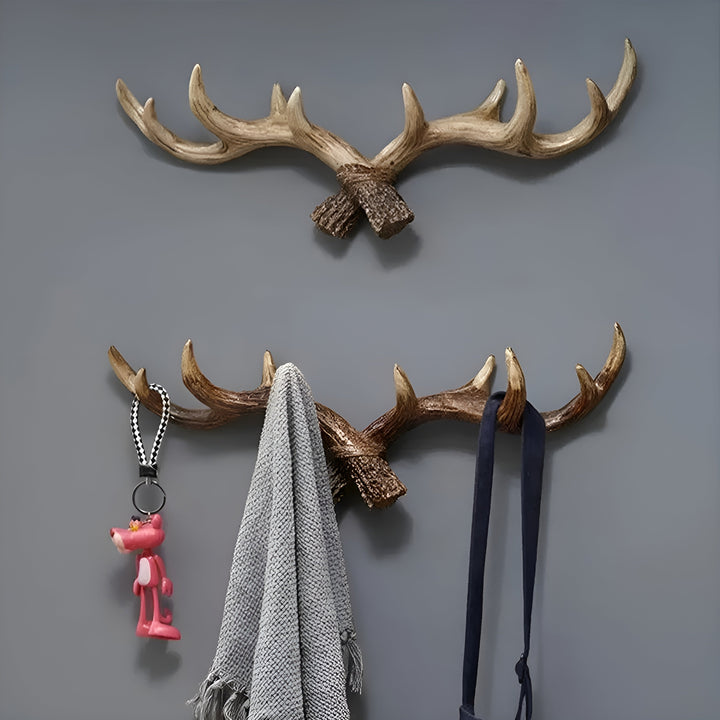Antler Vegghook – Retro Design for Kåper og Jakker | Dekorativ Kåpehenger | Skanto