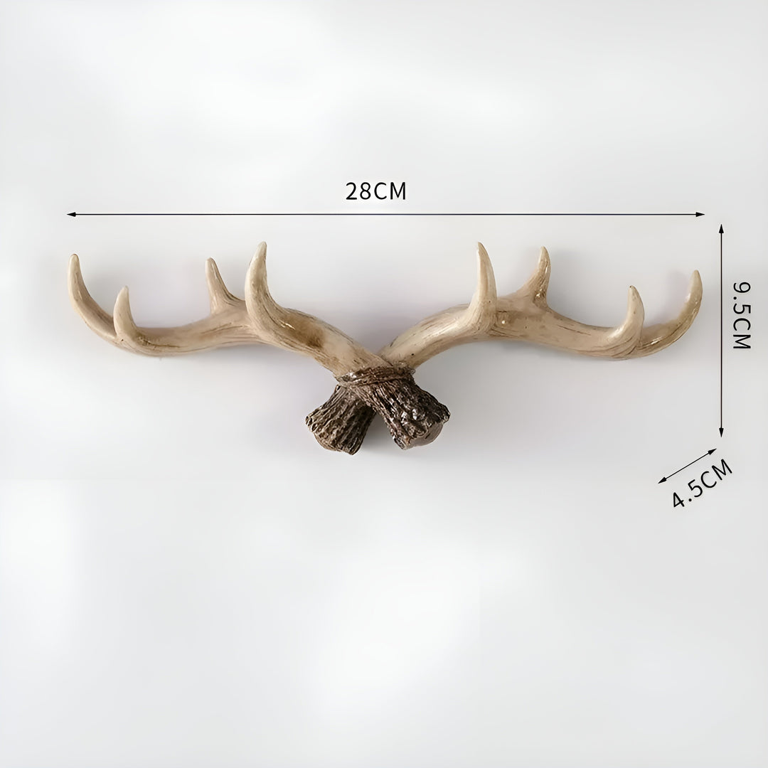 Antler Vegghook – Retro Design for Kåper og Jakker | Dekorativ Kåpehenger | Skanto
