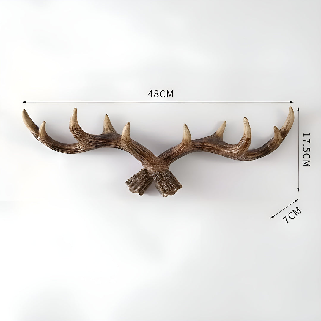 Antler Vegghook – Retro Design for Kåper og Jakker | Dekorativ Kåpehenger | Skanto