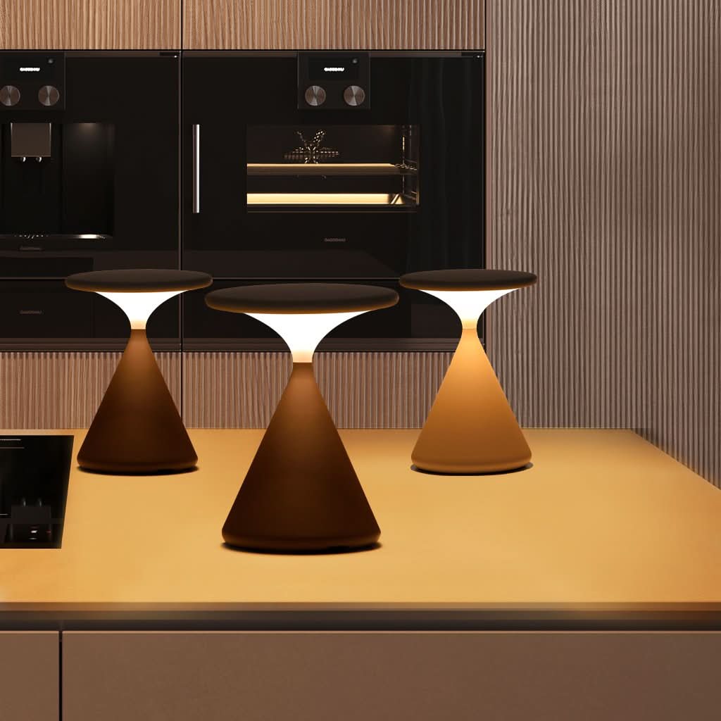 Skanto | Timeglass Trådløs LED Bordlampe med Touch Dimmer