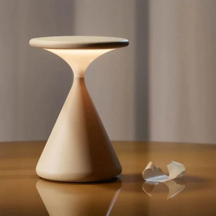 Skanto | Timeglass Trådløs LED Bordlampe med Touch Dimmer