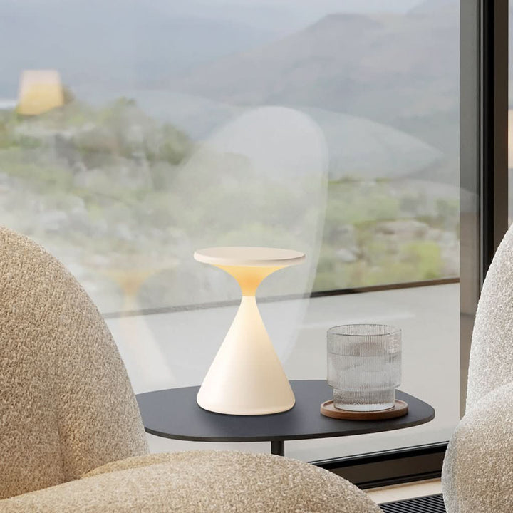 Skanto | Timeglass Trådløs LED Bordlampe med Touch Dimmer
