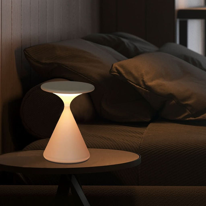Skanto | Timeglass Trådløs LED Bordlampe med Touch Dimmer